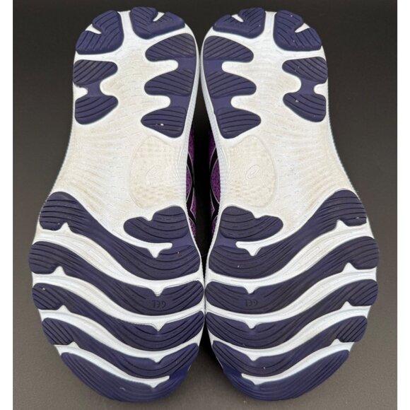 Asics Gel-Nimbus 24 Women’s Running Shoes Purple Blue Lightweight Size 8.5 Mesh - Picture 4 of 7